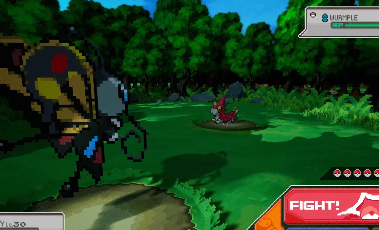 Littleroot Town Nighttime - Atmospheric Effects